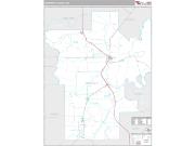 Humphreys County, MS <br /> Wall Map <br /> Premium Style 2024 Map