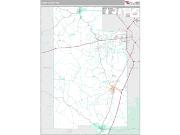 Lamar County, MS <br /> Wall Map <br /> Premium Style 2024 Map