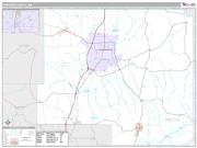 Prentiss County, MS <br /> Wall Map <br /> Premium Style 2024 Map