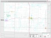 Barton County, MO <br /> Wall Map <br /> Premium Style 2024 Map