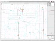 Caldwell County, MO <br /> Wall Map <br /> Premium Style 2024 Map