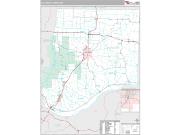 Callaway County, MO <br /> Wall Map <br /> Premium Style 2024 Map