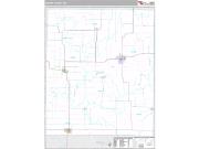 Gentry County, MO <br /> Wall Map <br /> Premium Style 2024 Map