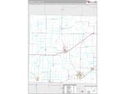 Lawrence County, MO <br /> Wall Map <br /> Premium Style 2024 Map