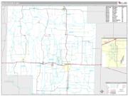 Macon County, MO <br /> Wall Map <br /> Premium Style 2024 Map