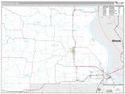 Marion County, MO <br /> Wall Map <br /> Premium Style 2024 Map