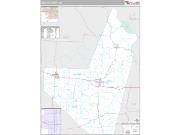Moniteau County, MO <br /> Wall Map <br /> Premium Style 2024 Map