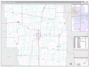 Nodaway County, MO <br /> Wall Map <br /> Premium Style 2024 Map
