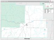 Ripley County, MO <br /> Wall Map <br /> Premium Style 2024 Map