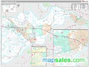 St. Charles County, MO <br /> Wall Map <br /> Premium Style 2024 Map