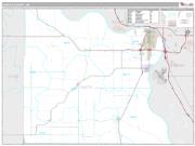 Dakota County, NE <br /> Wall Map <br /> Premium Style 2024 Map