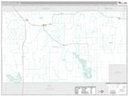 Frontier County, NE <br /> Wall Map <br /> Premium Style 2024 Map