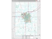 Lancaster County, NE <br /> Wall Map <br /> Premium Style 2024 Map