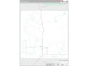 Logan County, NE <br /> Wall Map <br /> Premium Style 2024 Map