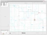 Pawnee County, NE <br /> Wall Map <br /> Premium Style 2024 Map
