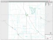 Sherman County, NE <br /> Wall Map <br /> Premium Style 2024 Map