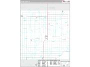 Thayer County, NE <br /> Wall Map <br /> Premium Style 2024 Map