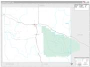 Thomas County, NE <br /> Wall Map <br /> Premium Style 2024 Map