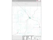 Valley County, NE <br /> Wall Map <br /> Premium Style 2024 Map
