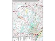 Essex County, NJ <br /> Wall Map <br /> Premium Style 2024 Map