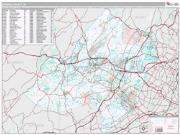 Morris County, NJ <br /> Wall Map <br /> Premium Style 2024 Map