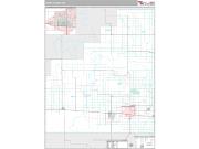 Curry County, NM <br /> Wall Map <br /> Premium Style 2024 Map