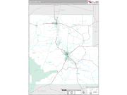 Eddy County, NM <br /> Wall Map <br /> Premium Style 2024 Map