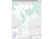 Grant County, NM <br /> Wall Map <br /> Premium Style 2024 Map