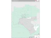 Los Alamos County, NM <br /> Wall Map <br /> Premium Style 2024 Map