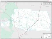 Mora County, NM <br /> Wall Map <br /> Premium Style 2024 Map