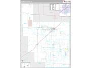 Roosevelt County, NM <br /> Wall Map <br /> Premium Style 2024 Map