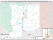 Sierra County, NM <br /> Wall Map <br /> Premium Style 2024 Map