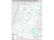 Columbia County, NY <br /> Wall Map <br /> Premium Style 2024 Map