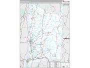 Dutchess County, NY <br /> Wall Map <br /> Premium Style 2024 Map