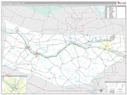 Montgomery County, NY <br /> Wall Map <br /> Premium Style 2024 Map