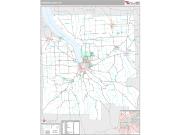 Tompkins County, NY <br /> Wall Map <br /> Premium Style 2024 Map