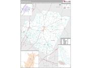 Franklin County, NC <br /> Wall Map <br /> Premium Style 2024 Map