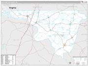 Northampton County, NC <br /> Wall Map <br /> Premium Style 2024 Map