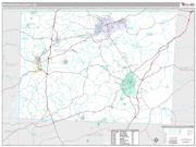 Rockingham County, NC <br /> Wall Map <br /> Premium Style 2024 Map