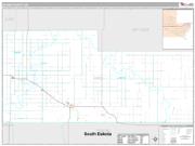 Adams County, ND <br /> Wall Map <br /> Premium Style 2024 Map