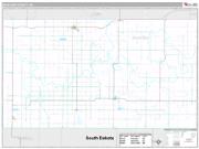 McIntosh County, ND <br /> Wall Map <br /> Premium Style 2024 Map