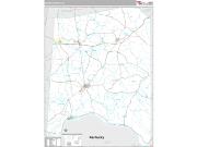 Adams County, OH <br /> Wall Map <br /> Premium Style 2024 Map