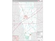 Ashland County, OH <br /> Wall Map <br /> Premium Style 2024 Map
