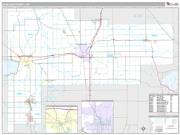 Auglaize County, OH <br /> Wall Map <br /> Premium Style 2024 Map