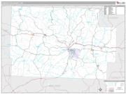 Coshocton County, OH <br /> Wall Map <br /> Premium Style 2024 Map