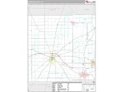 Crawford County, OH <br /> Wall Map <br /> Premium Style 2024 Map