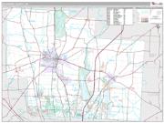 Delaware County, OH <br /> Wall Map <br /> Premium Style 2024 Map
