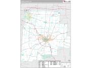 Fairfield County, OH <br /> Wall Map <br /> Premium Style 2024 Map