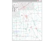Geauga County, OH <br /> Wall Map <br /> Premium Style 2024 Map