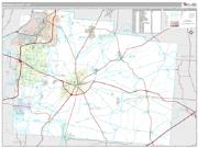 Greene County, OH <br /> Wall Map <br /> Premium Style 2024 Map